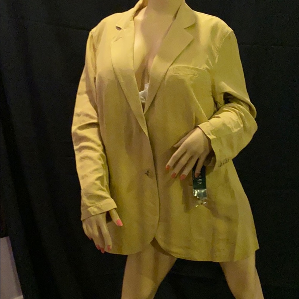 Ralph Lauren stunning 29% linen & 71% silk jacket
